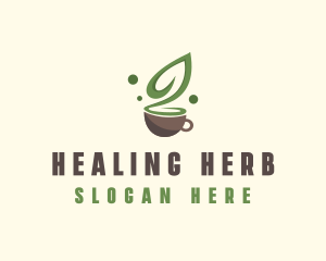 Organic Green Tea  logo design