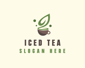 Organic Green Tea  logo design