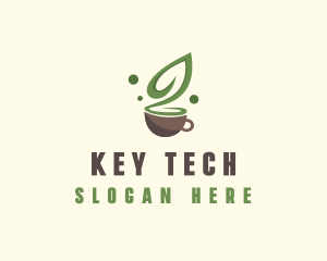 Organic Green Tea  logo design