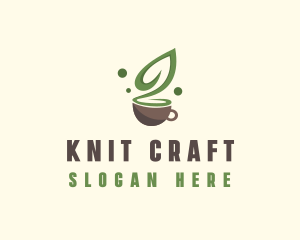 Organic Green Tea  logo design