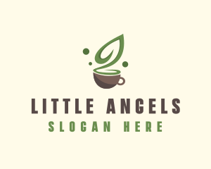 Organic Green Tea  logo design