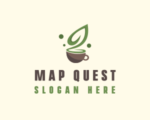 Organic Green Tea  logo design