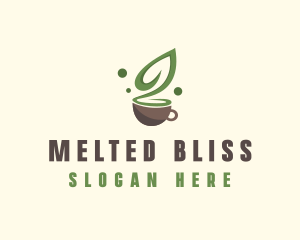 Organic Green Tea  logo design