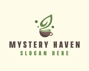 Organic Green Tea  logo design