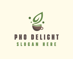 Organic Green Tea  logo design