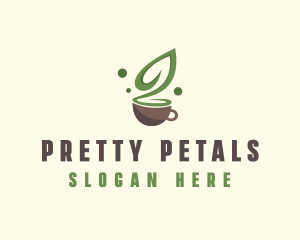 Organic Green Tea  logo design