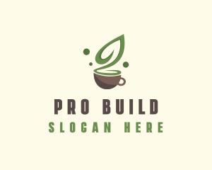 Organic Green Tea  logo design