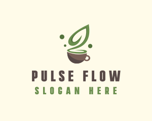 Organic Green Tea  logo design