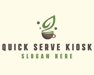 Organic Green Tea  logo design