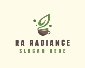 Organic Green Tea  logo design