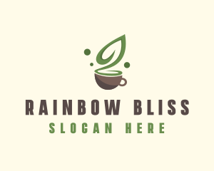 Organic Green Tea  logo design