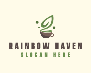 Organic Green Tea  logo design