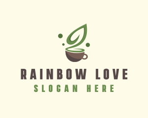 Organic Green Tea  logo design