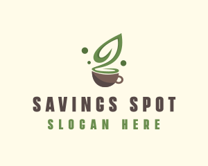 Organic Green Tea  logo design