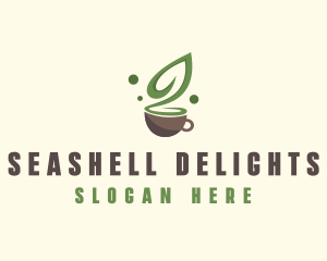 Organic Green Tea  logo design