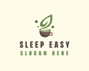 Organic Green Tea  logo design