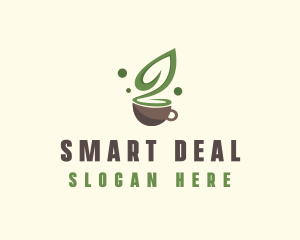 Organic Green Tea  logo design