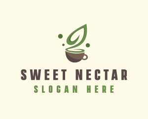 Organic Green Tea  logo design