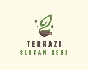 Organic Green Tea  logo design