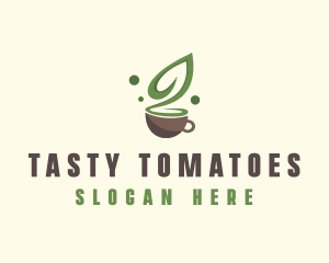 Organic Green Tea  logo design