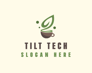 Organic Green Tea  logo design