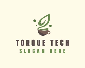 Organic Green Tea  logo design