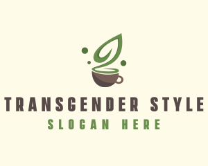 Organic Green Tea  logo design