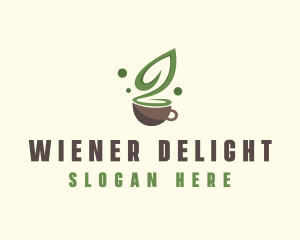 Organic Green Tea  logo design