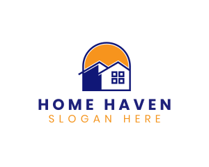 Home Sun Residential logo design