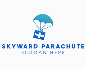 Parachute - Medical Supplies Delivery logo design