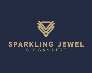 Elegant Modern Diamond Gem Logo