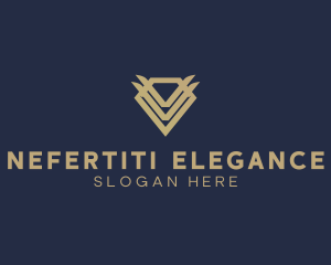 Elegant Modern Diamond Gem logo design