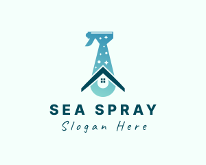 Home Cleaning Disinfectant logo design