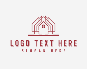 Residential - Contractor Construction Roofing logo design