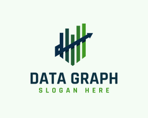 Finance Market Stock Graph logo design