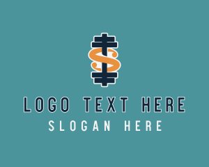 Letter - Gym Trainer Letter S logo design