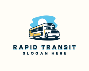 Bus - School Bus Transportation logo design