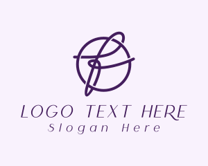 Purple - Lifestyle Boutique Letter F logo design
