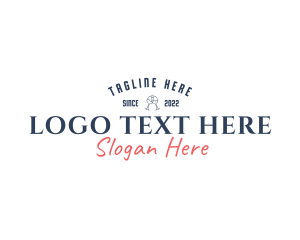 Wordmark - Hipster Pub Business logo design