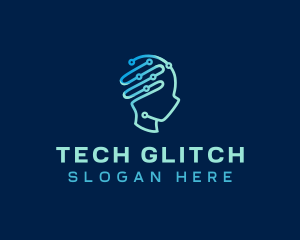 Cyber Tech Circuit logo design