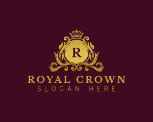 Luxury Royal Crown logo design