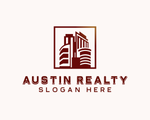 Realty Skyscraper Property logo design