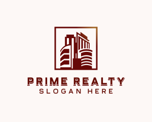 Realty Skyscraper Property logo design