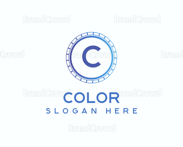 Gradient Mechanical Circle Logo