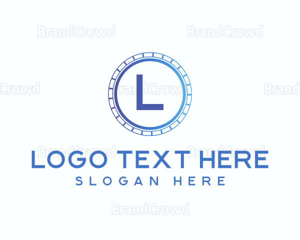 Gradient Mechanical Circle Logo