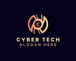 Cyber Programming Tech logo design