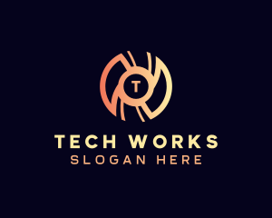 Cyber Programming Tech logo design