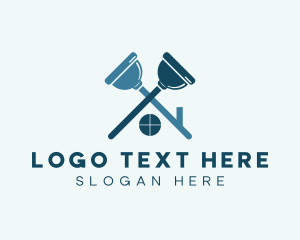 Maintenance - Housekeeping Plunger Tool logo design