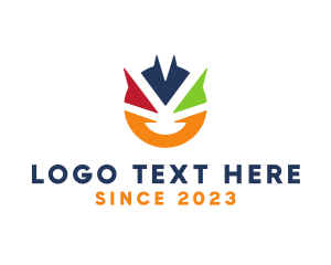 It - Multicolor Web Browser logo design