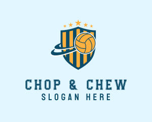 Sports Team - Volleyball Team League logo design